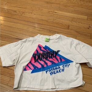 80’s Vtg Single Stitch TShirt USA Made Air Brushed Dorothy Panama City Beach E11